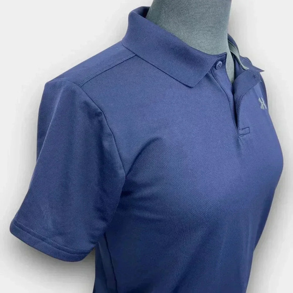 UNDER ARMOUR Matchplay Polo Youth Large blue - Picture 6 of 13